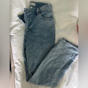 Abercrombie & Fitch Blue Straight Leg Jeans